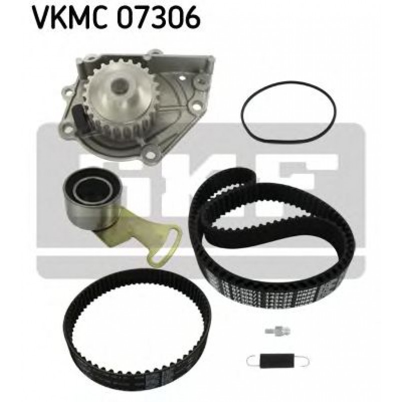 VKMC 07306 SKF - Насос охолоджуючої рідини + комплект зубчатого ремня